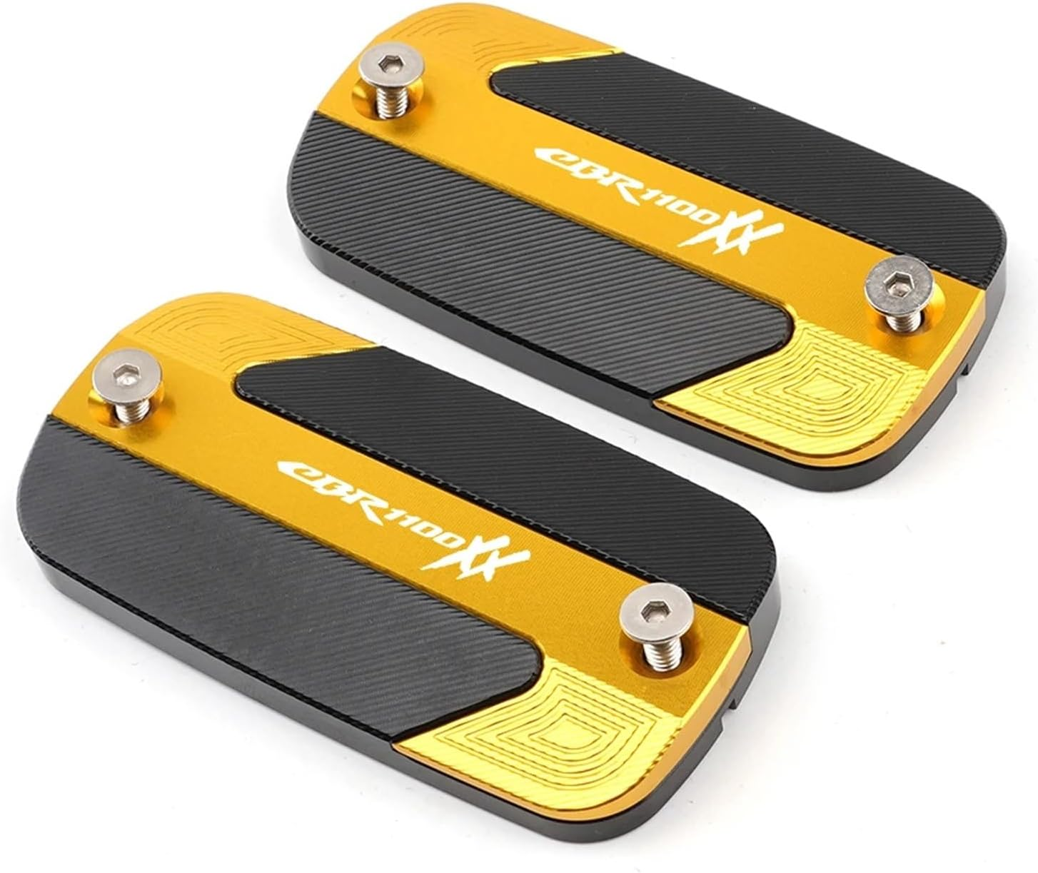 KJJKMJHU Fit for H0NDA CBR1100XX CBR 1100 XX Cbr1100Xx 1997-2004 Motorcycle Front Brake Fluid Reservoir Tank Cover NEW Oil Cup Cap(1 Piece Titanium)