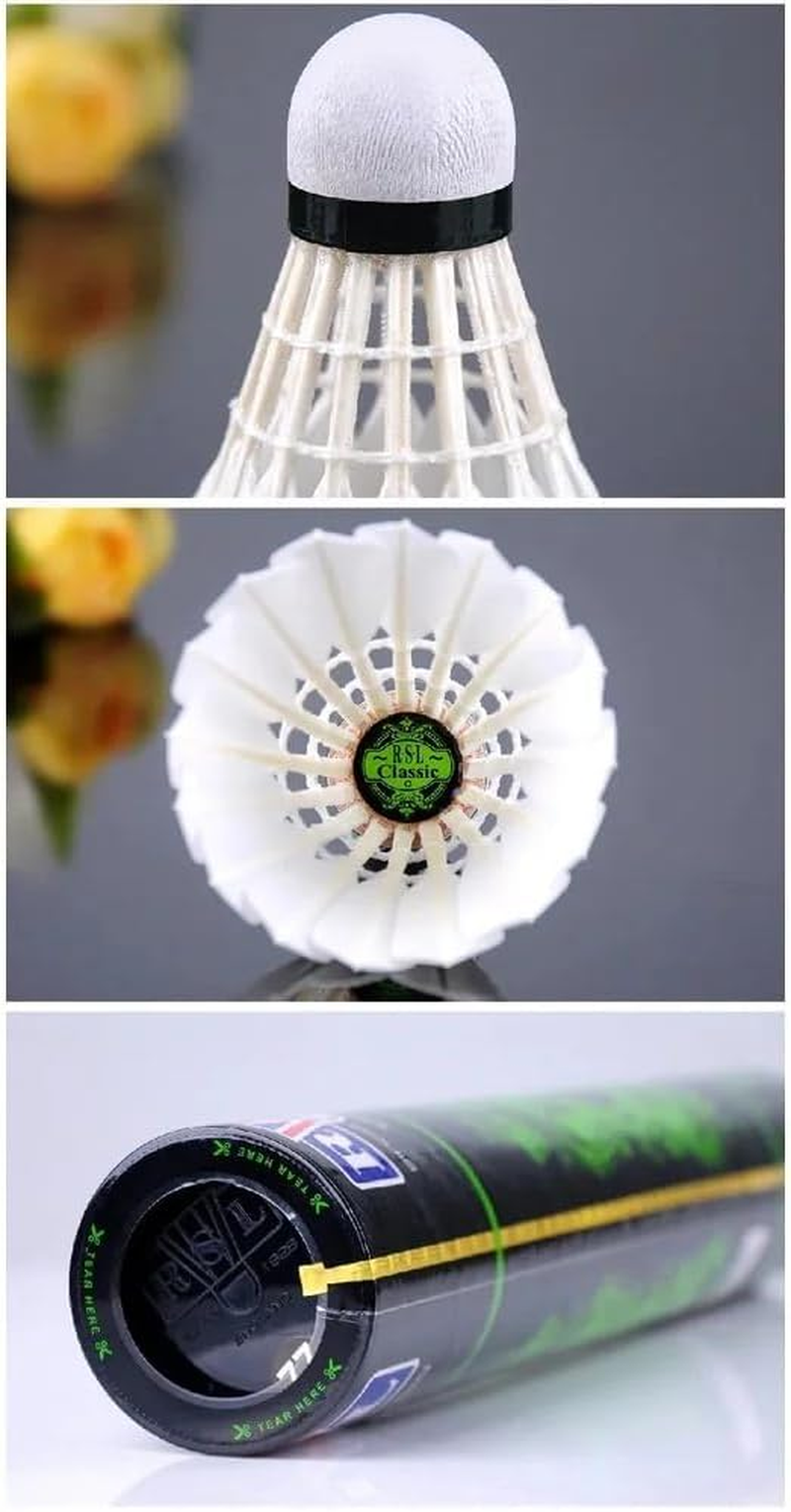RSL Classic Badminton Shuttlecock Gooes Feather Top Class for Yourney 77 image number 3