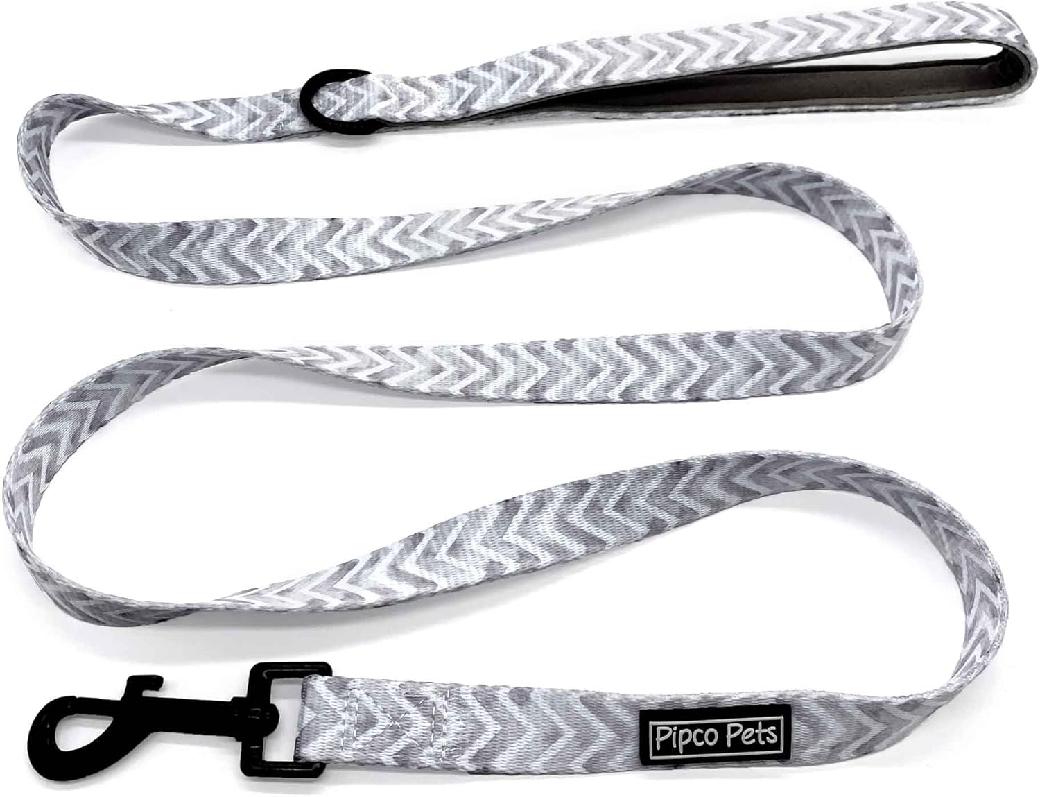 4-Piece Walkies Bundle [Pipco Pets] - Adjustable Dog Harness + Collar + Lead + Poo Bag Dispenser | Cute Colourful Patterns | Perfect Fit, Escape Proof Vest | Safe and Secure | (M, Gettin' Ziggy) image number 3