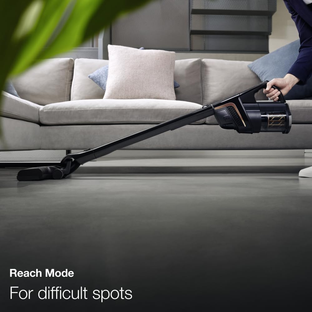 Miele Triflex HX2 Cat and Dog Cordless Vacuum Cleaner with LED Lighting and Patented 3-In-1 Design, Powerful Stick Vacuum, Multi Floor XXL Electrobrush, Obsidian Black image number 3