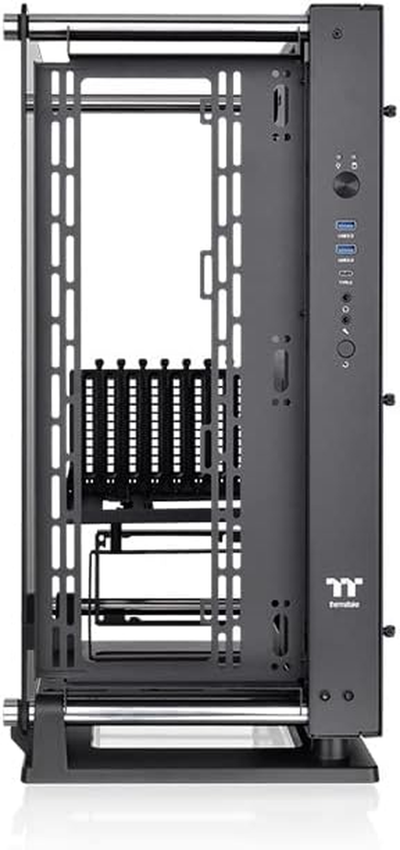 Thermaltake Core P3 Pro Tempered Glass Mid Tower Case Black Edition (CA-1G4-00M1WN-09) image number 5