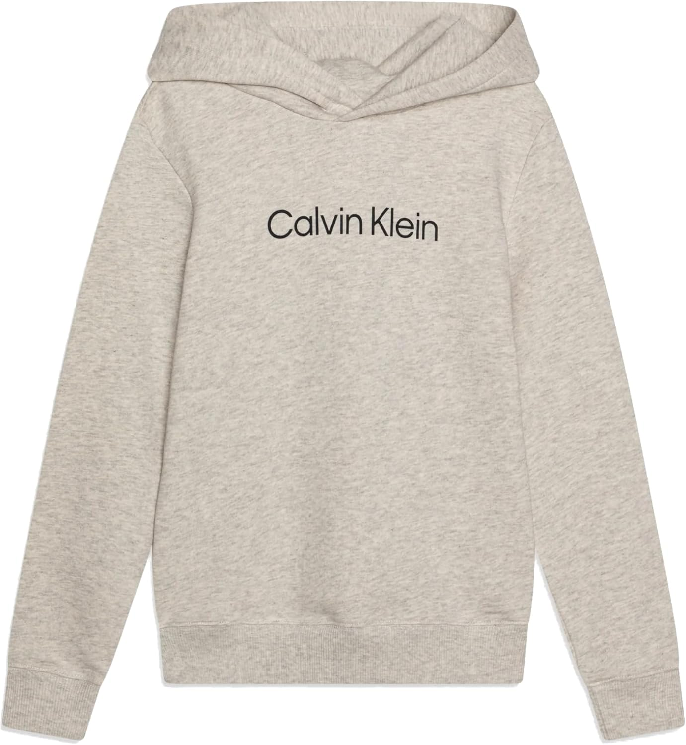 Calvin Klein Kids Logo Regular Cotton Terry Hoodie
