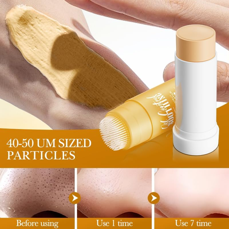 Oil Control Soothing Turmeric Mud Mask Stick, 40G, Renews Radiance