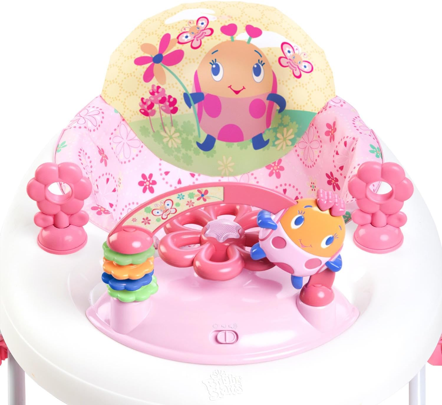 Bright Starts Juneberry Walk-A-Bout Walker with Easy Fold Frame for Storage, Ages 6 Months + image number 2