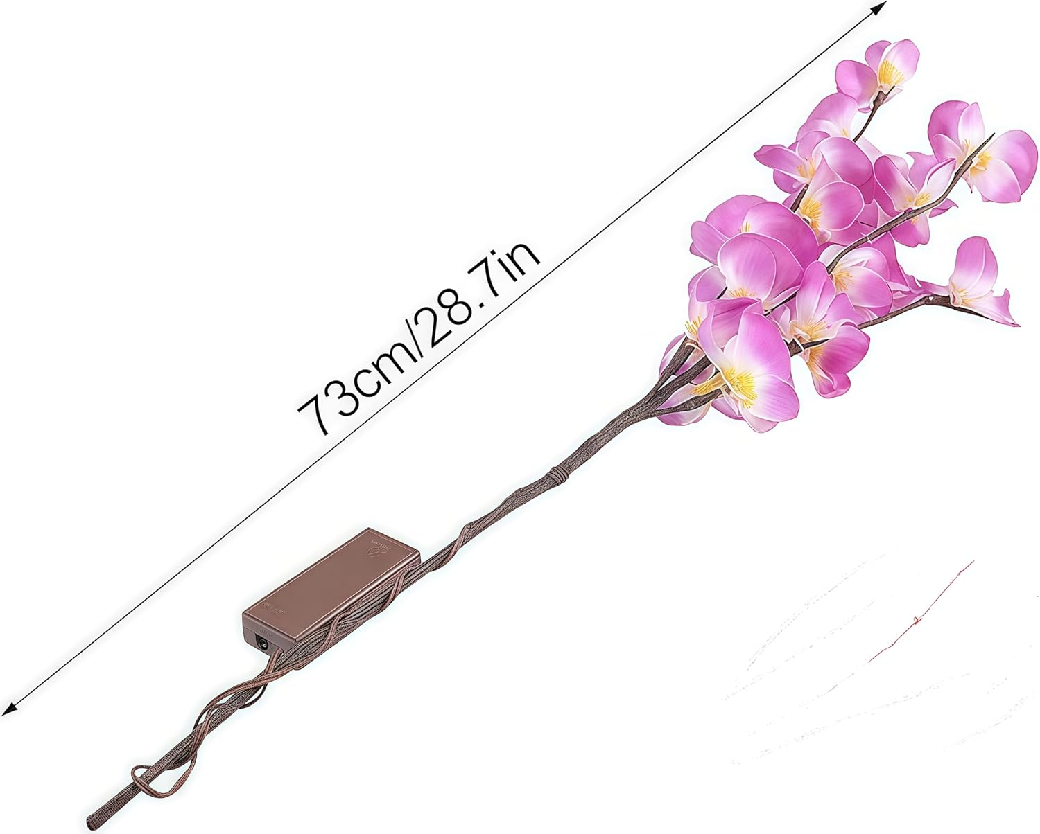 Esoes Light Branches Decorative Light Decorative Branches Light Branches LED Lights Branches Light Tree LED Tree Light Branch Decorative Lighting for Indoor Outdoor Use (Purple Pink)