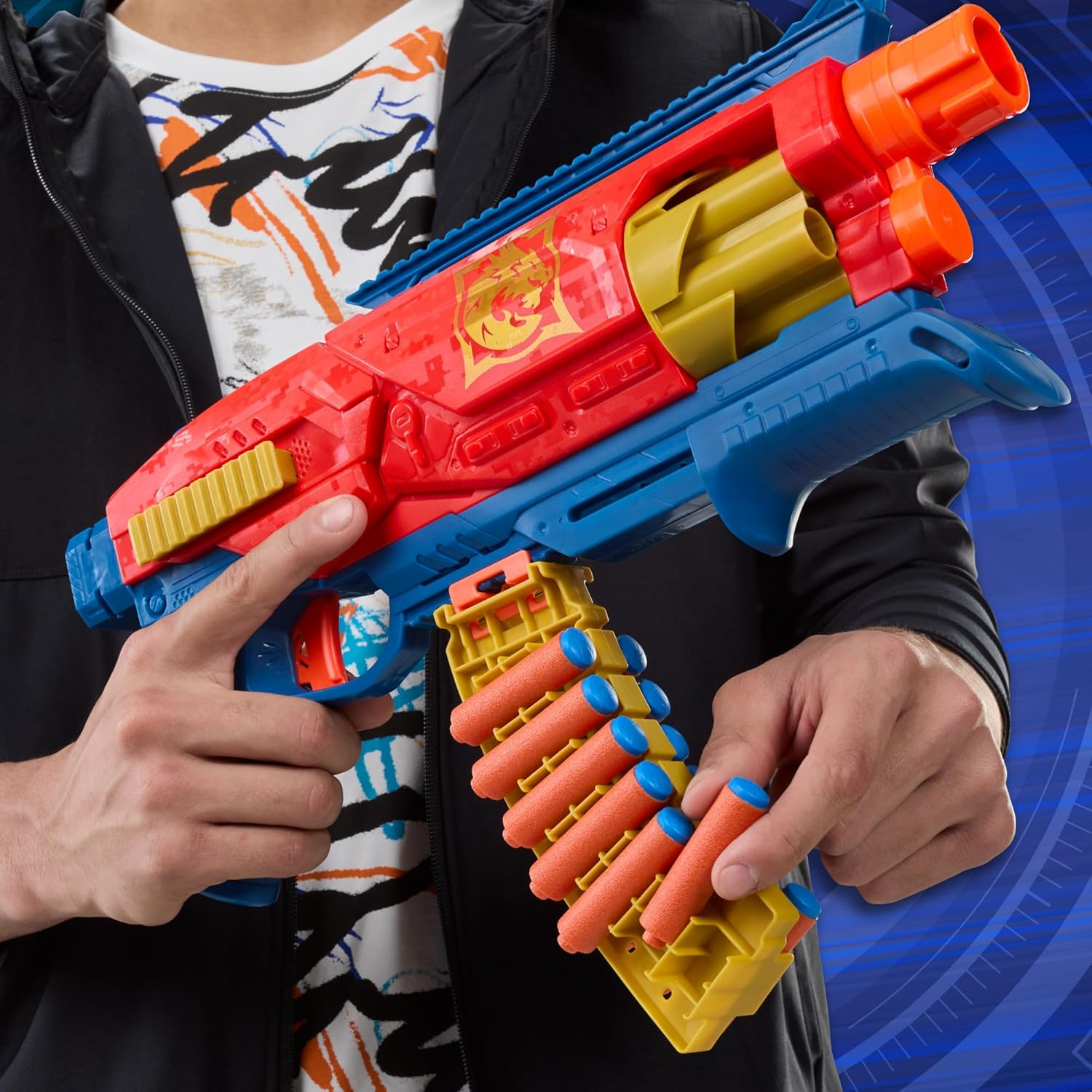 Nerf Loadout Shadowspeed Recon Blaster and 14 N1 Darts