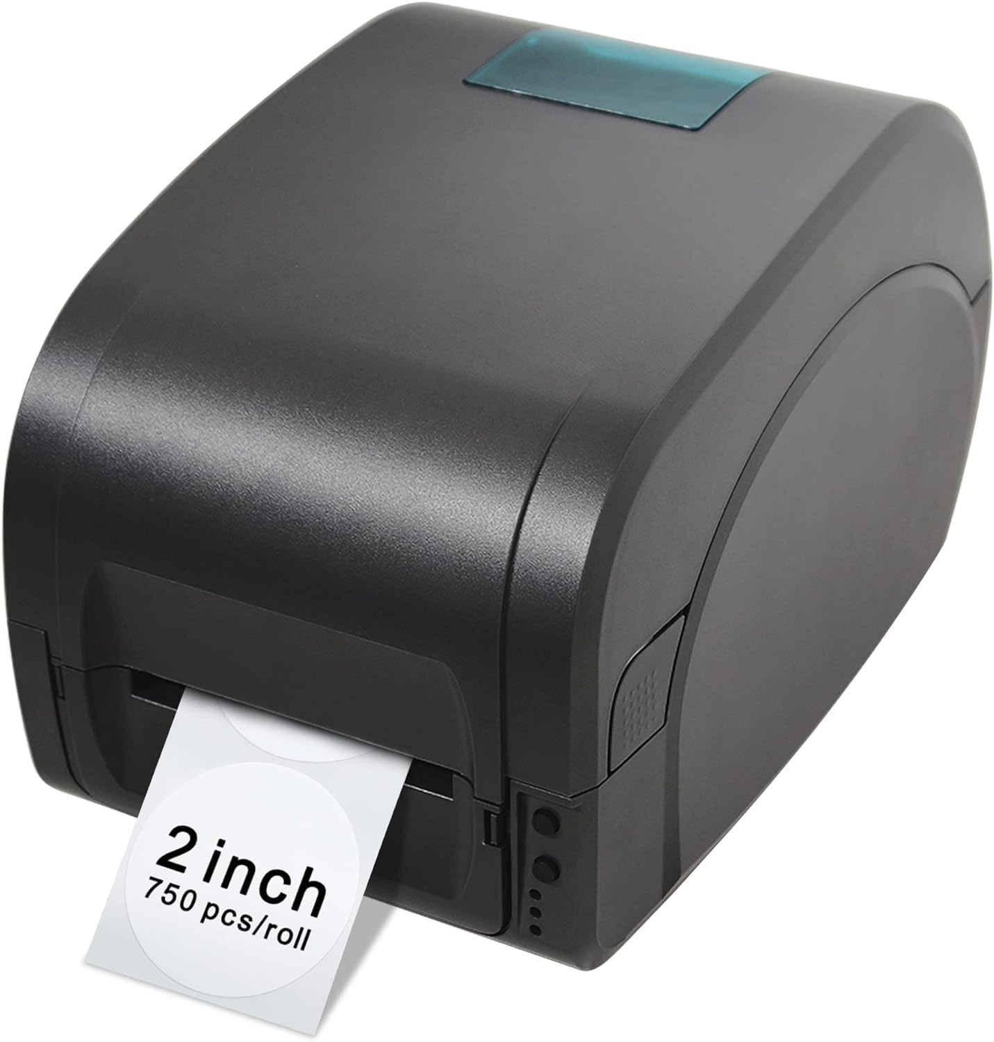 Hybsk 2 Inch round Thermal Labels 750 Pcs Circle Thermal Stickers Self-Adhesive Waterproof Dot Stickers for Barcodes,Name Tag & Warehouses Compatible with MUNBYN Rollo Phomemo Etc Printers (White) image number 4