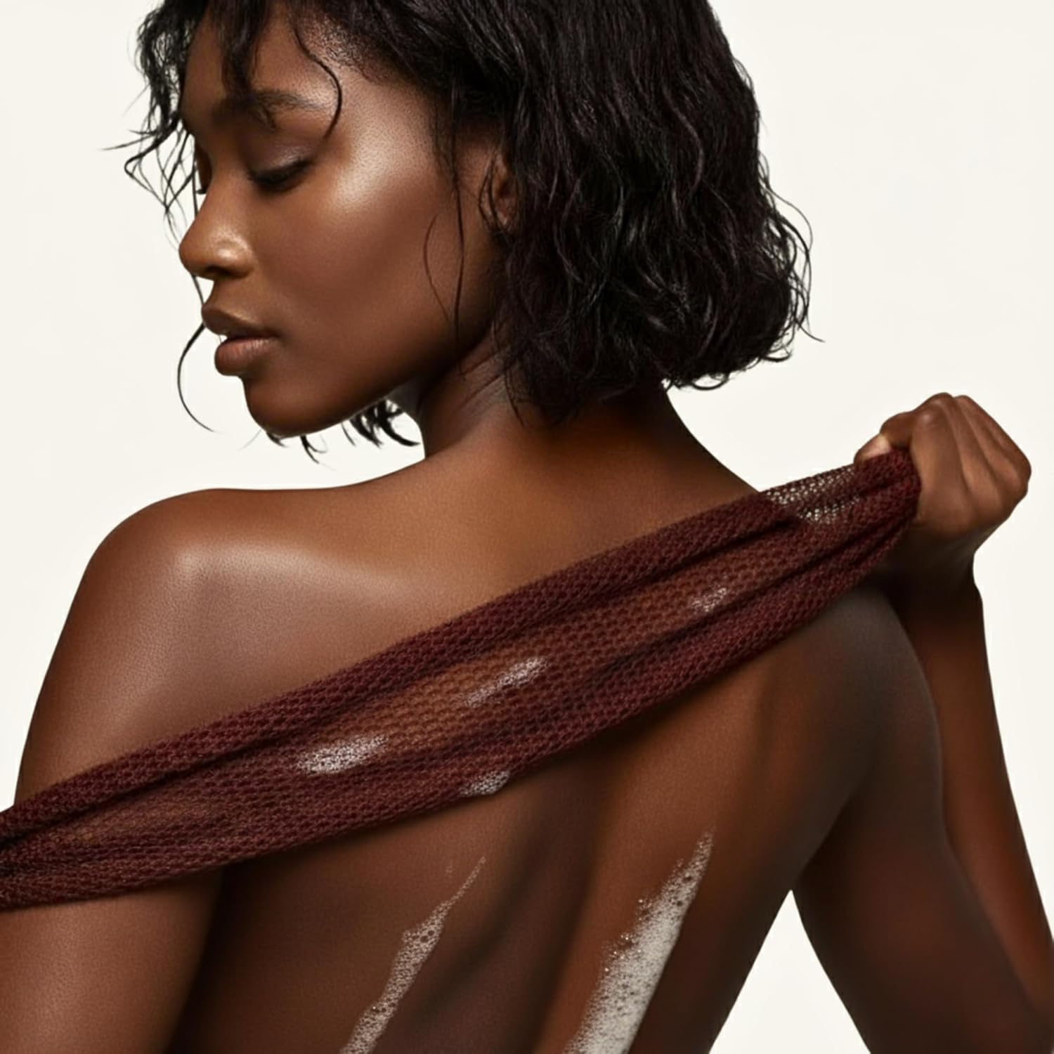 Zulu Zest Authentic African Net Sponge &ndash; 3-Pack Exfoliating Mesh for Face & Body, Deep Clean, Quick Dry, Long-Lasting Bath Scrubber for All Skin Types, Travel-Friendly & Durable (Black, Yellow, Red) image number 4