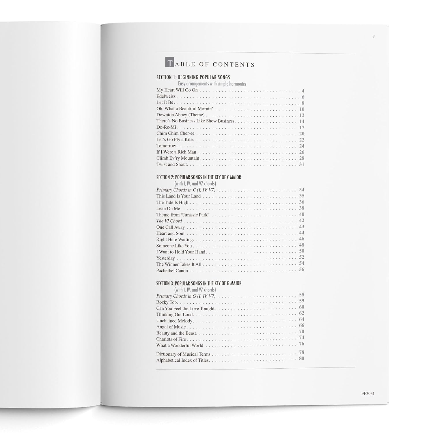 Faber Piano Adventures Adult Piano Adventures Popular Book 1: Timeless Hits and Popular Favorites image number 3