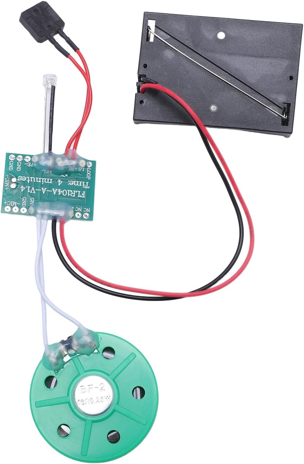Wisoqu 4-Minute Voice Recording Module with Speaker, Light Activated Loop Playback Sound Chip for Greeting Cards & DIY Crafts image number 6