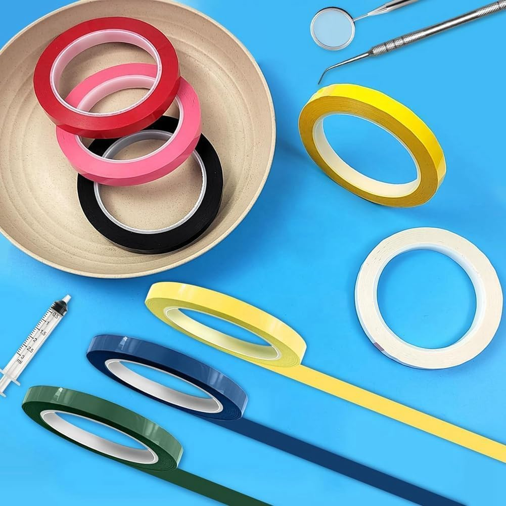 16 Rolls of Autoclave Tape Masking Tape for Instruments Identification, 216 Ft/L X 0.4 In/W Colors Autoclave Tape image number 2