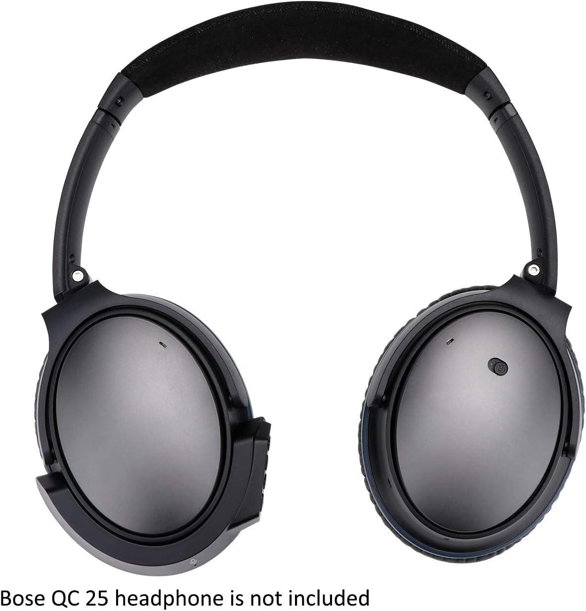 Upgraded Wireless Bluetooth 5.0 Adapter for Bose Quietcomfort QC 25 with Aptx/Mic/Volume Control, Black