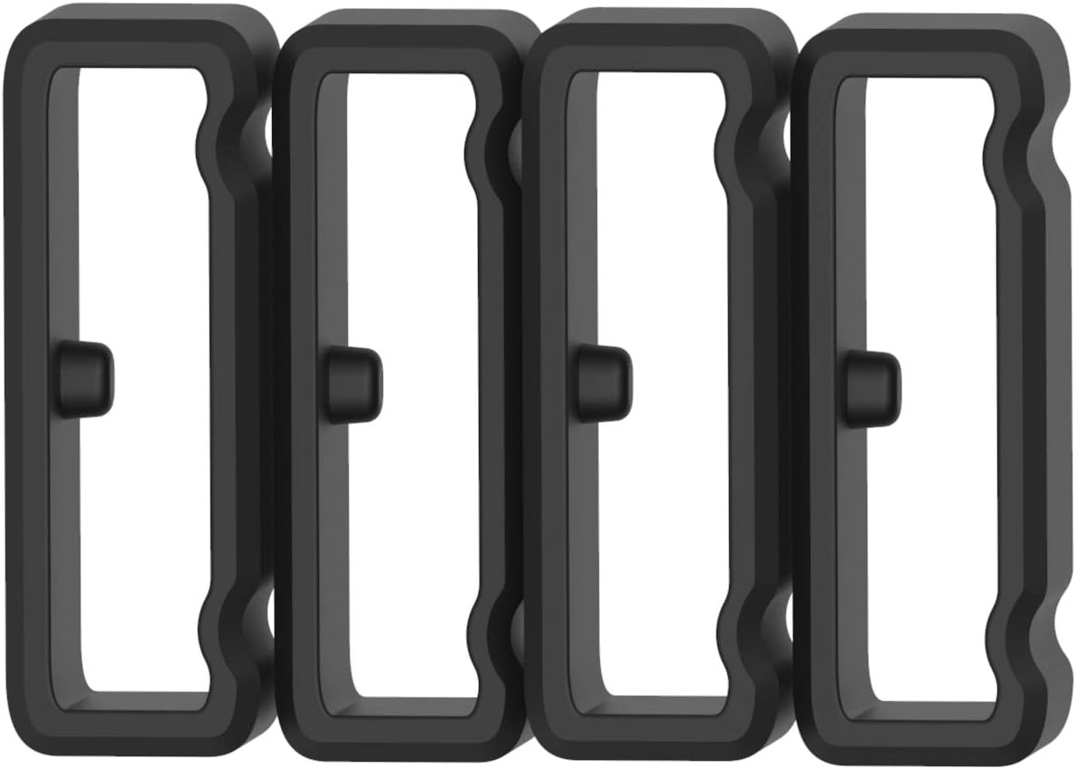 6-Pack Band Keeper Compatible with Suunto 9&9 Baro/Suunto 7/Suunto D5/Suunto Core/Suunto Traverse/Suunto Ambit 3 2 1/Suunto Spartan Sport Wrist HR Fastener Ring Silicone Band Holder Clips Security Loop image number 3