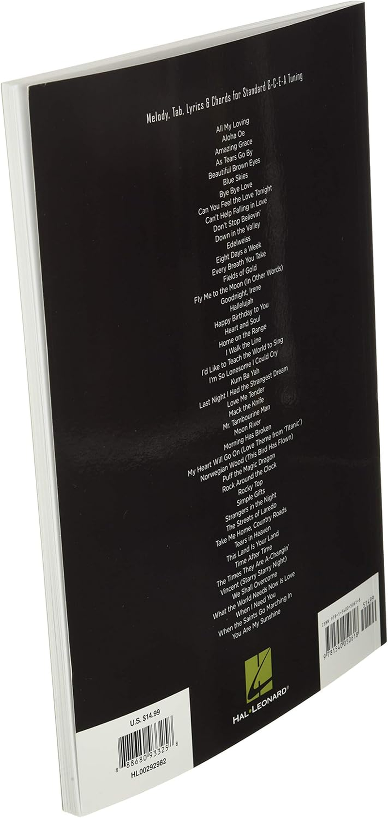 Hal Leonard First 50 Melodies You Should Play on Ukulele Book image number 2