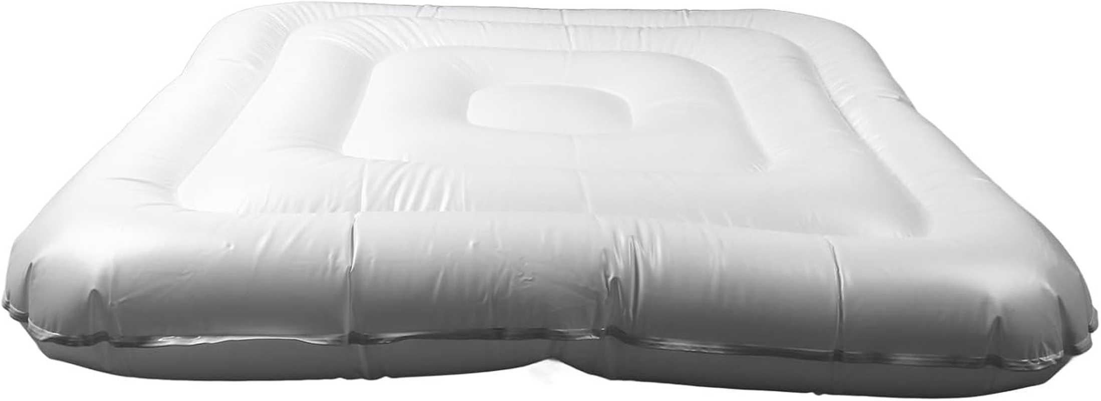 Inflatable Hot Tub Cover 4.2Ft round Square Energy Saving Lid Insulation for 4.5Ft Inflatable Hot Tub Syrisora Inflatable Hot Tub Cover Square Hot Tub Covers & Covers & Accessories image number 5