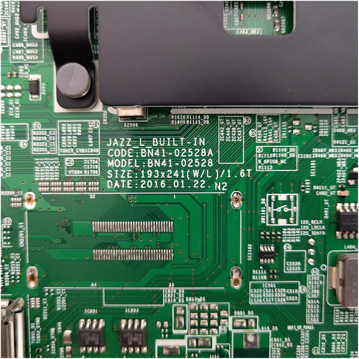 Compatible for Samsung ，UA55KU6000SXNZ UA55KU6000S UA55KU6000 Motherboard BN94-10801E BN41-02528A BN4102528 Main Board Screen CY-GK055HGHV1HTV