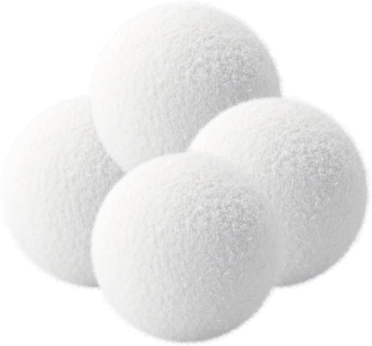 Absorber Balls of Scum for Spas Hot Tub, Reusable 3 Inch Hot Tub Absorber Ball of Scum, Washable Hot Tub Oil Spa Absorber Ball of Scum, Spa Sponge Balls for Scum Removal,White,4 Pack image number 4
