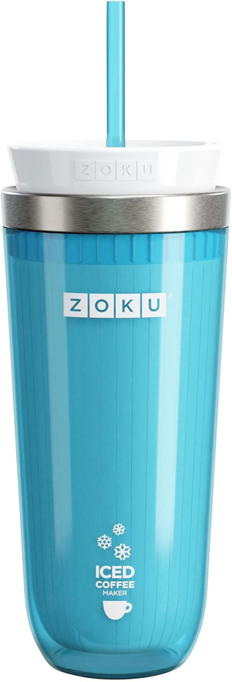 Zoku ZK121 Iced Coffee Maker, Teal image number 6