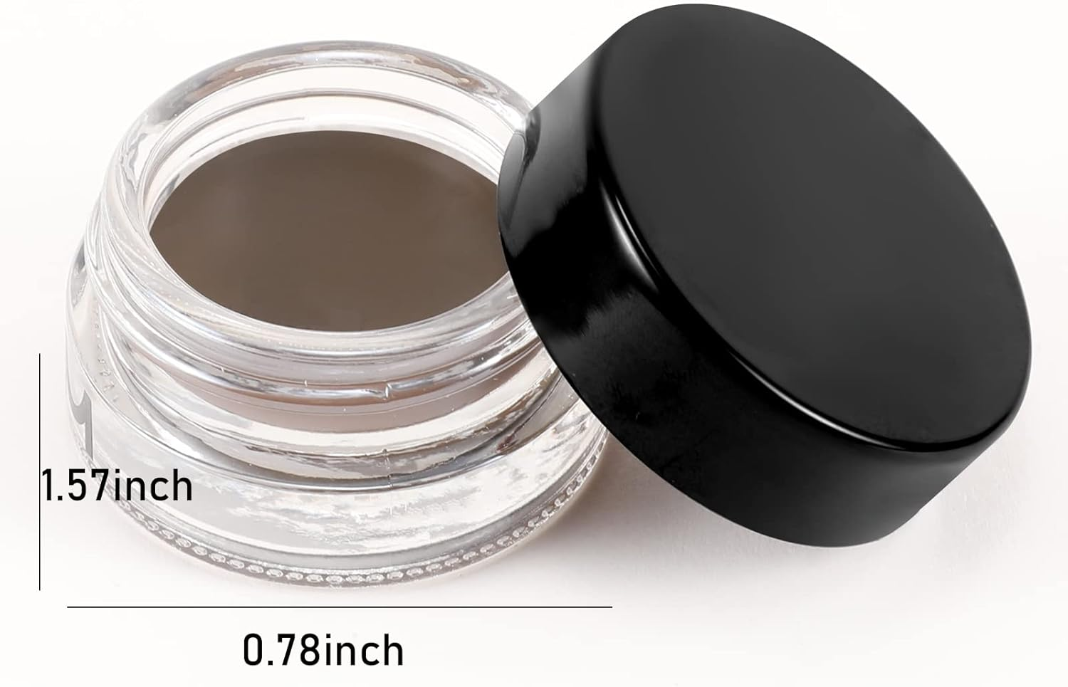 Boobeen Eyebrow Pomade Cream, Waterproof Brow Pomade Gel High Pigmented Long-Lasting for Natural Eyebrow Makeup, Suitable for Everyone - 03 image number 6