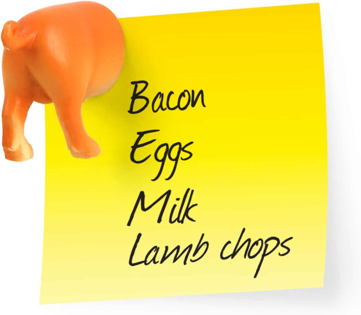 Kikkerland Farm Animal Butt Magnets, Set of 6 (MG26)