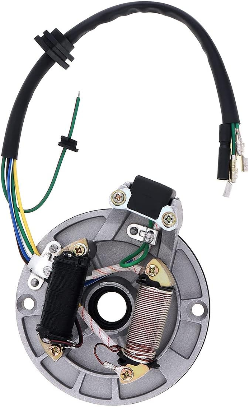 Windance 2 Coil Ignition Magneto Stator Plate for 50Cc 70Cc 90Cc 110Cc 125Cc Chinese Dirt Bike Taotao Kazuma SSR Baja ATV Quad 4 Wheeler image number 2