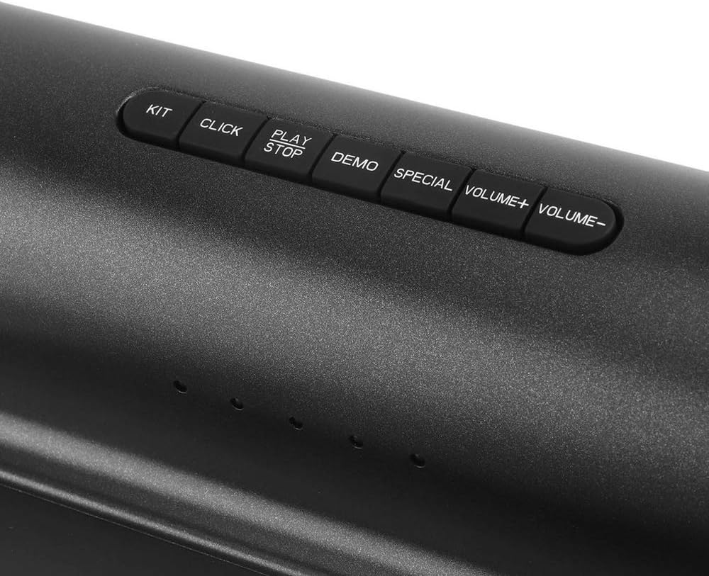 Origlam Electronic Drum Pad, Electronic Drum Set, Built-In Speaker, Digital Roll-Up Drum Practice Kit, 7 Pads Foot Pedals Touch Sensitive Drum Kit, Best Christmas Birthday (Green)