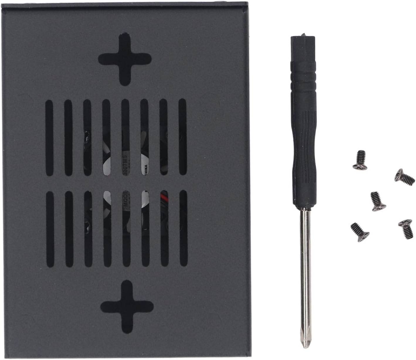 POENVFPO Zinc Alloy Single Board Computer Cooling Case with Fan, Robust Enclosure for Orange Pi 5 MAX, Superior Protection and Cooling Performance image number 1