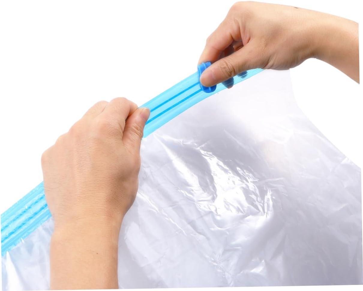 SOESFOUFU Travel Vacuum Storage Bags Space Saving Compression Bags for Clothes Quilt Bedding Pillows Blankets Reusable image number 5