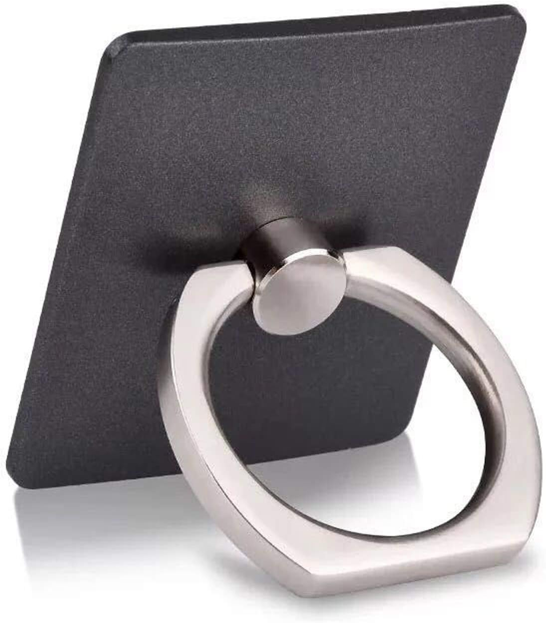 360 Degree Universal Phone Tablet GPS Ring Finger Holder Stand Car Mount (Black) image number 1