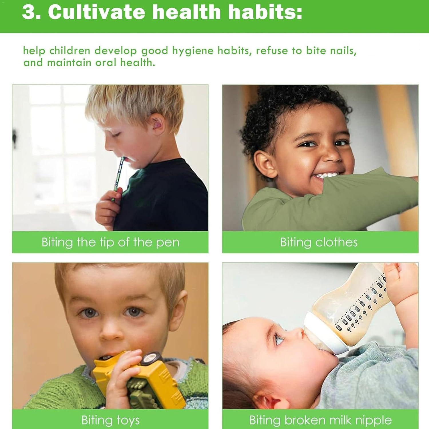 Meindin Nail Biting Prevention | Thumb Sucking Solution Nail Strengthener,Finger Sucking Guard Prevention, Long-Lasting Protection, Safe Forenhanced Nail Care image number 1