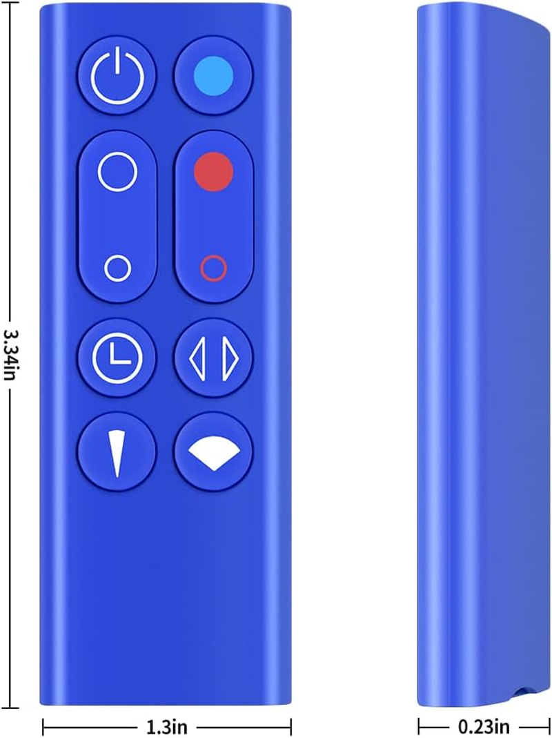 PZL New 967197-13 Replacement for Dyson Pure Hot+Cool Fan Purifying Heater Remote Control HP00 HP01 (Blue) image number 3
