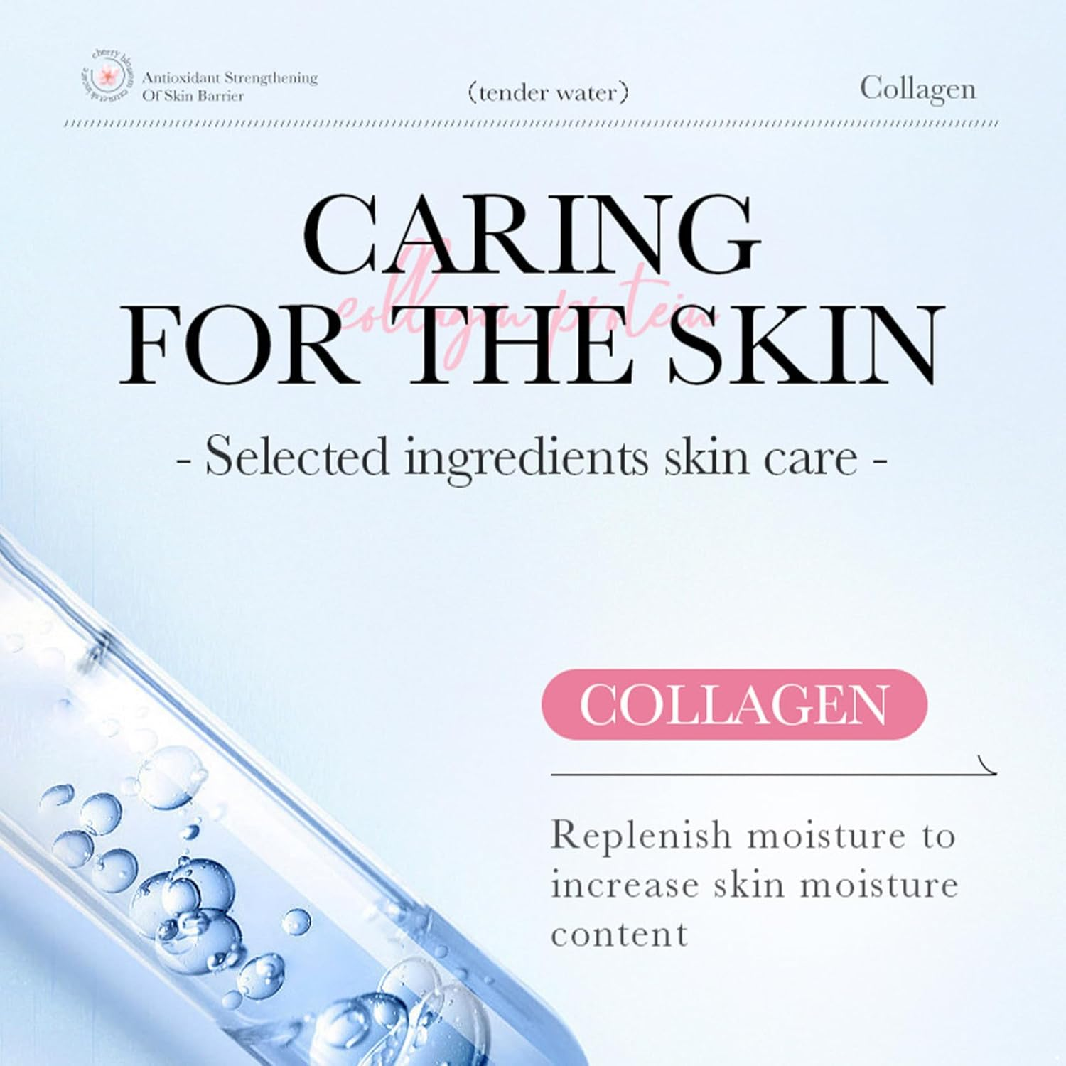 Manyakai 100Ml Face Essence Serum for Women Lightweight Non Greasy Feel Natural Ingredients for Dry and Dehydrated Skin Sakura Essence One Size image number 5