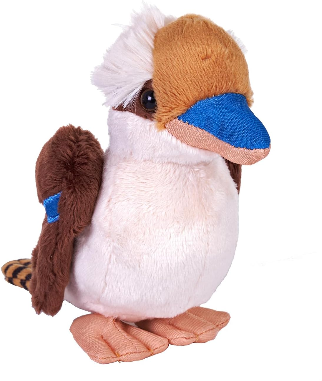 Wild Republic Pocketkins Eco Kookaburra, Stuffed Animal, 5 Inches, Plush Toy, Made from Recycled Materials, Eco Friendly