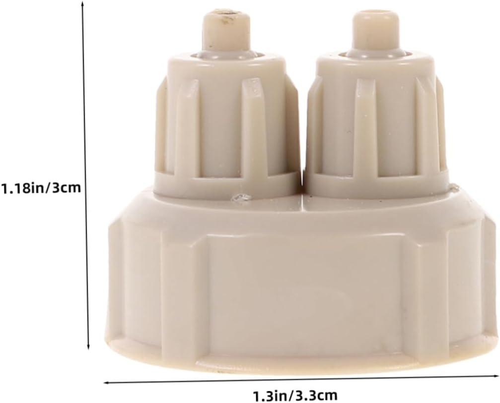 Sosoport 8 Pcs DIY Generator Bottle Caps Replacement Quick Tightening High Pressure Resistant Aquarium Bottle Lids for Plants and Fish Tank Supplies image number 3