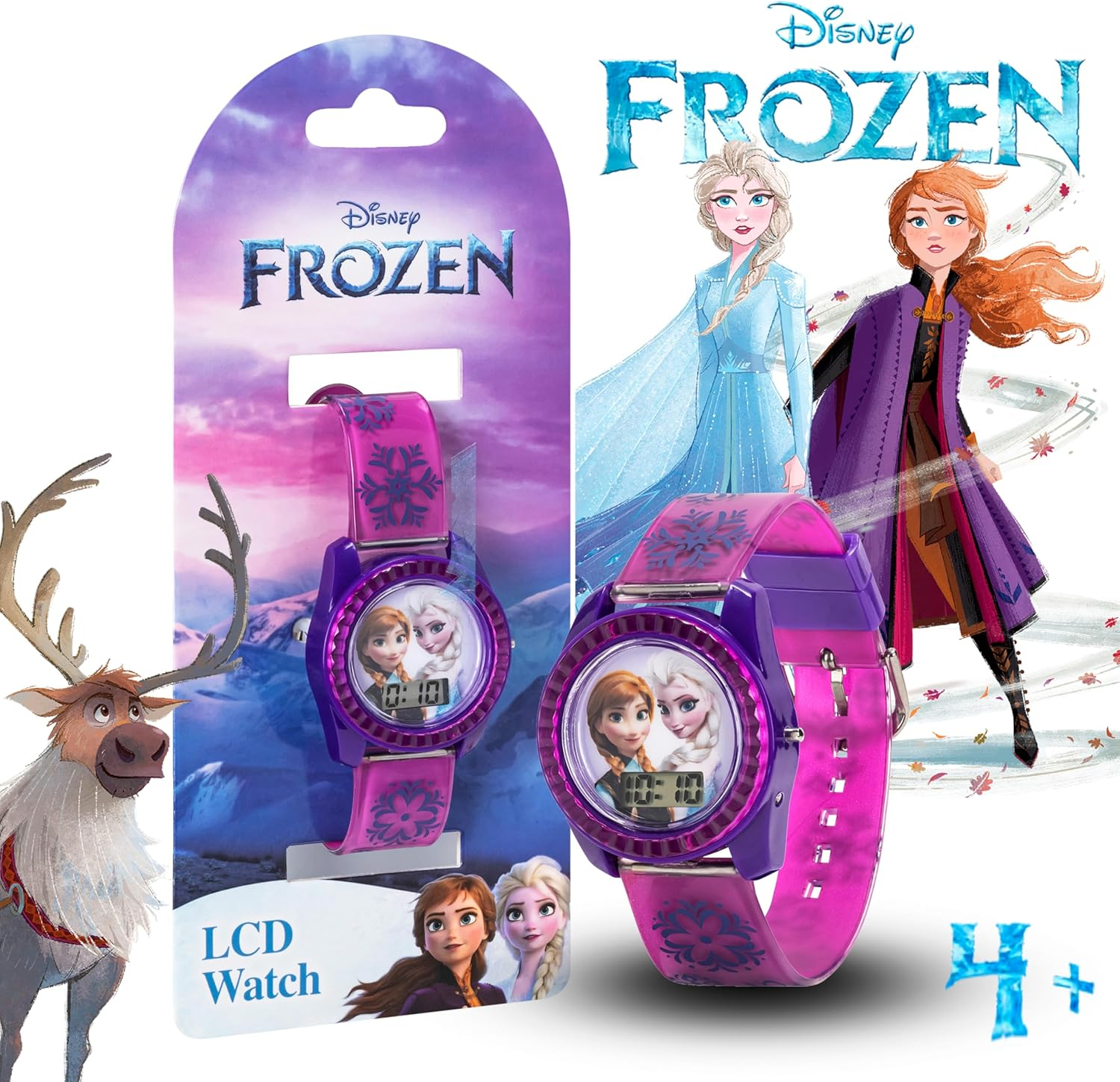 Disney Kids' Digital Display Analog Quartz Watch