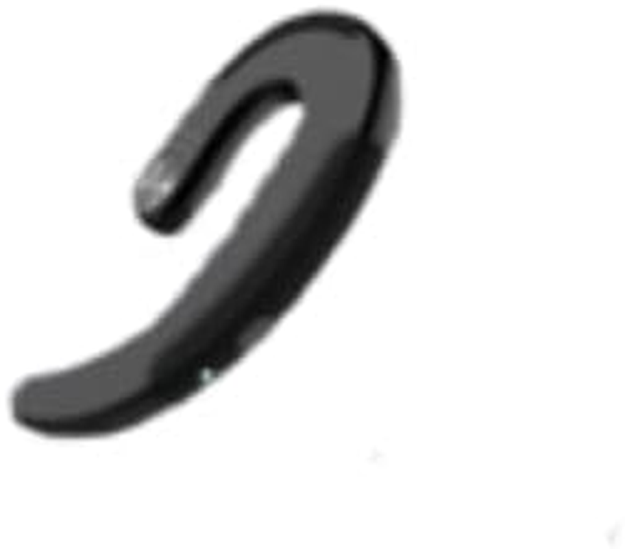 Bliss Gifts & Homewares Wireless Bluetooth Earphones I Hands-Free Calling I Bone Conducting Technology I Touch Control I Waterproof I Left/Right Separated I Ideal for Gym, Sports and Gaming (Black) image number 4