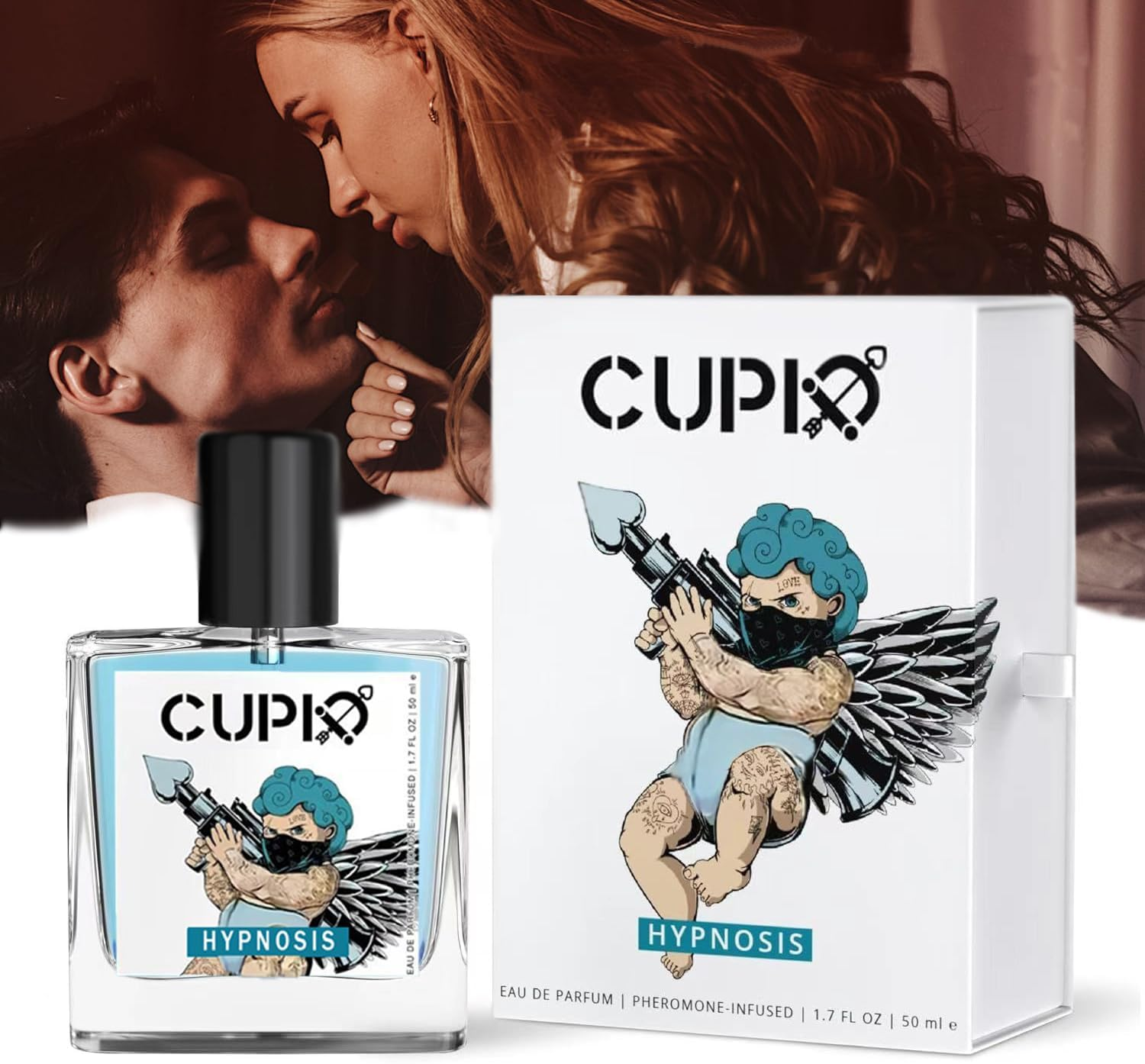 Cupid Charm Parfum with Pheromone for Men - Premium Cupid Perfume for Men 50Ml(1.7Oz), Fresh Wood Spray for Long-Lasting Fragrance - Suitable for Couples Dating, Christmas, Parties, Festivals image number 4
