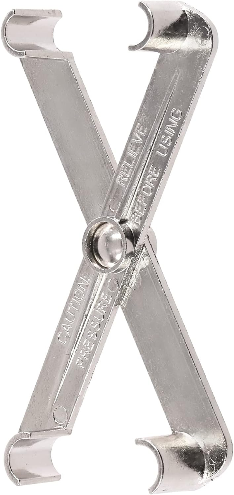 Swpeet 1Pcs 3/8 Inch and 5/16Inch Scissor Fuel Line Disconnect Tool, Easy Separation of Quick Disconnect Style Fittings Use on Fuel, Heater, and A/C Line Service Compatible with GM, Ford, Mazda image number 4