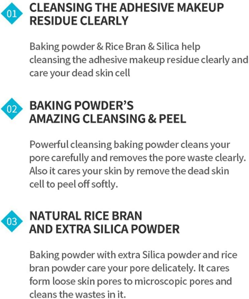 Etude House Baking Powder Pore Cleansing Foam Upgrade Ver 160Ml image number 3