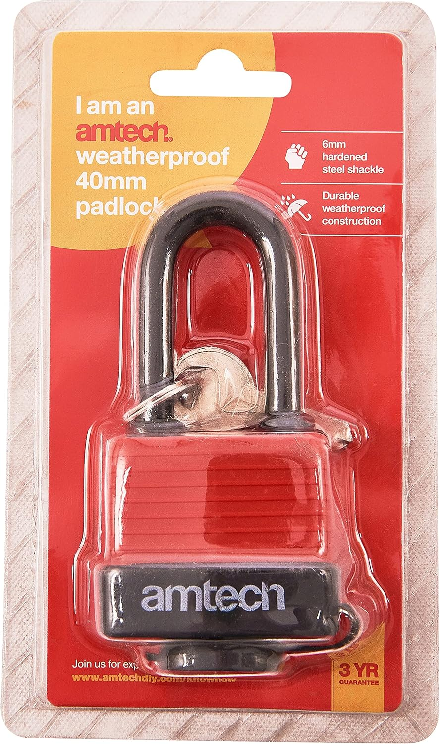 Amtech T0760 Safety & Security, Transparent, One Size image number 1