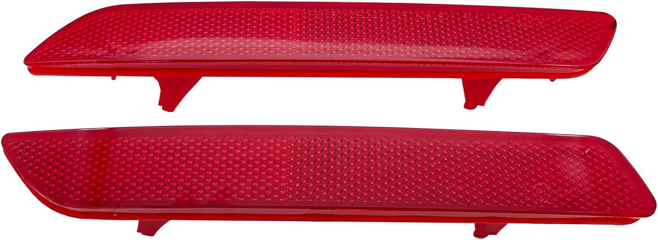 Fits for Honda CRV CR-V 2010 2011 Rear Mounted Bumper Reflector Red Marker Lights Lens Trim Rear Left and Right Brake Lamps image number 6