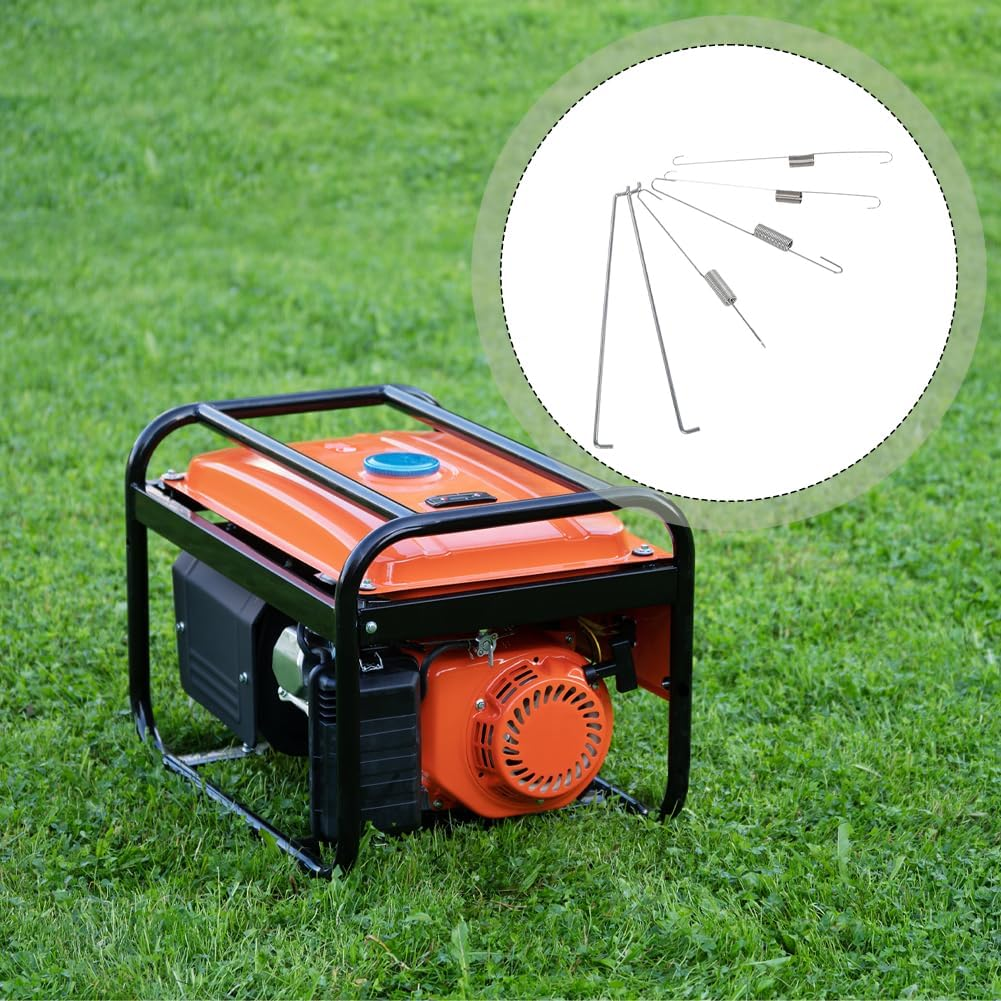 Throttle Return Spring Kit Carburetor Spring Classification Governor Connecting Rod Speed Control Spring Adjusting Lever Spring Rod for GX140 GX160 Gx200 Carburetor image number 3