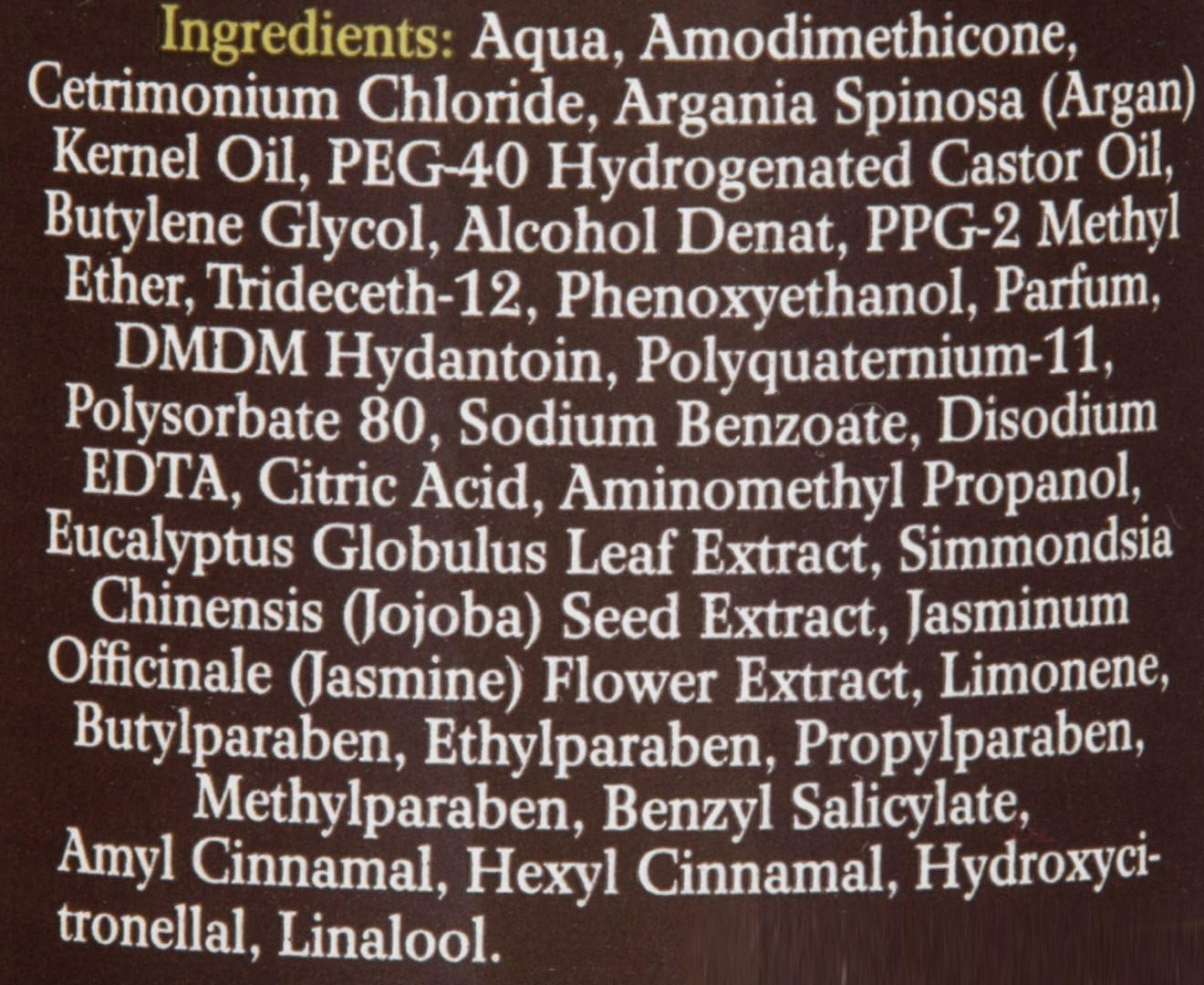 Argan Oil Heat Defence Leave in Spray 150Ml