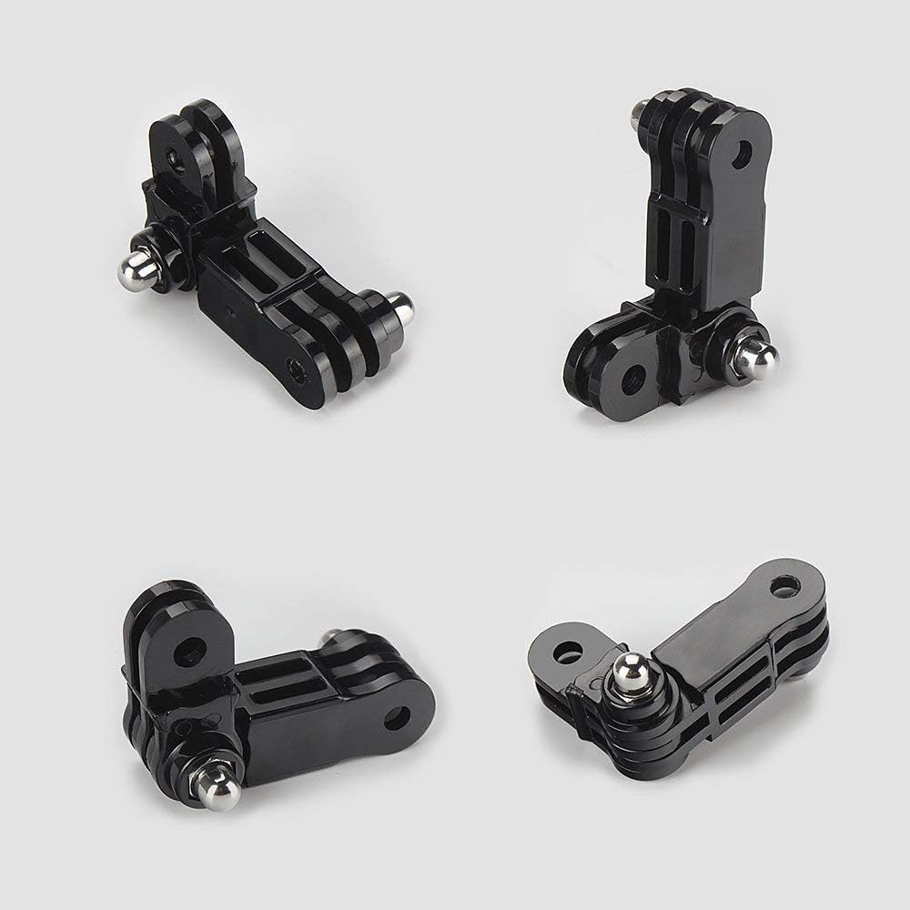 HSU Adjust Arm Straight Joints Mount, Long and Short Same Direction Straight Joints Mount for Gopro Hero 11 10 9 8 7 6 5 4 3 3+ 2 1, AKASO Campark and Other Action Cameras image number 2