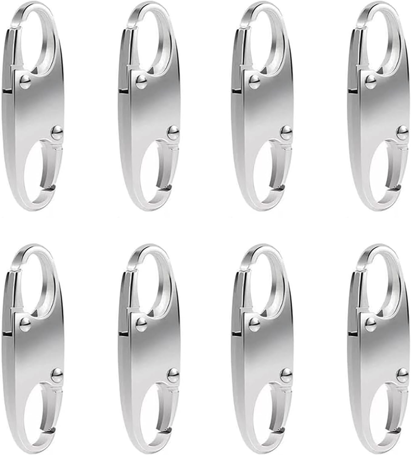 Fokmuaex 8PCS anti Theft Zipper Clips, Double Zipper Replacement Accessories for Luggage, Backpacks, Travel Gear - Enhanced Security & Durability image number 5