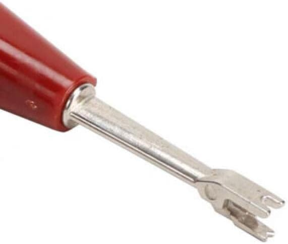 NBN Telstra Punch down Tool, ISGM HFC Quante SID Insertion Tool with Metal Tip for 0.8Mm Wire, Red Handle Network Termination Tool image number 2