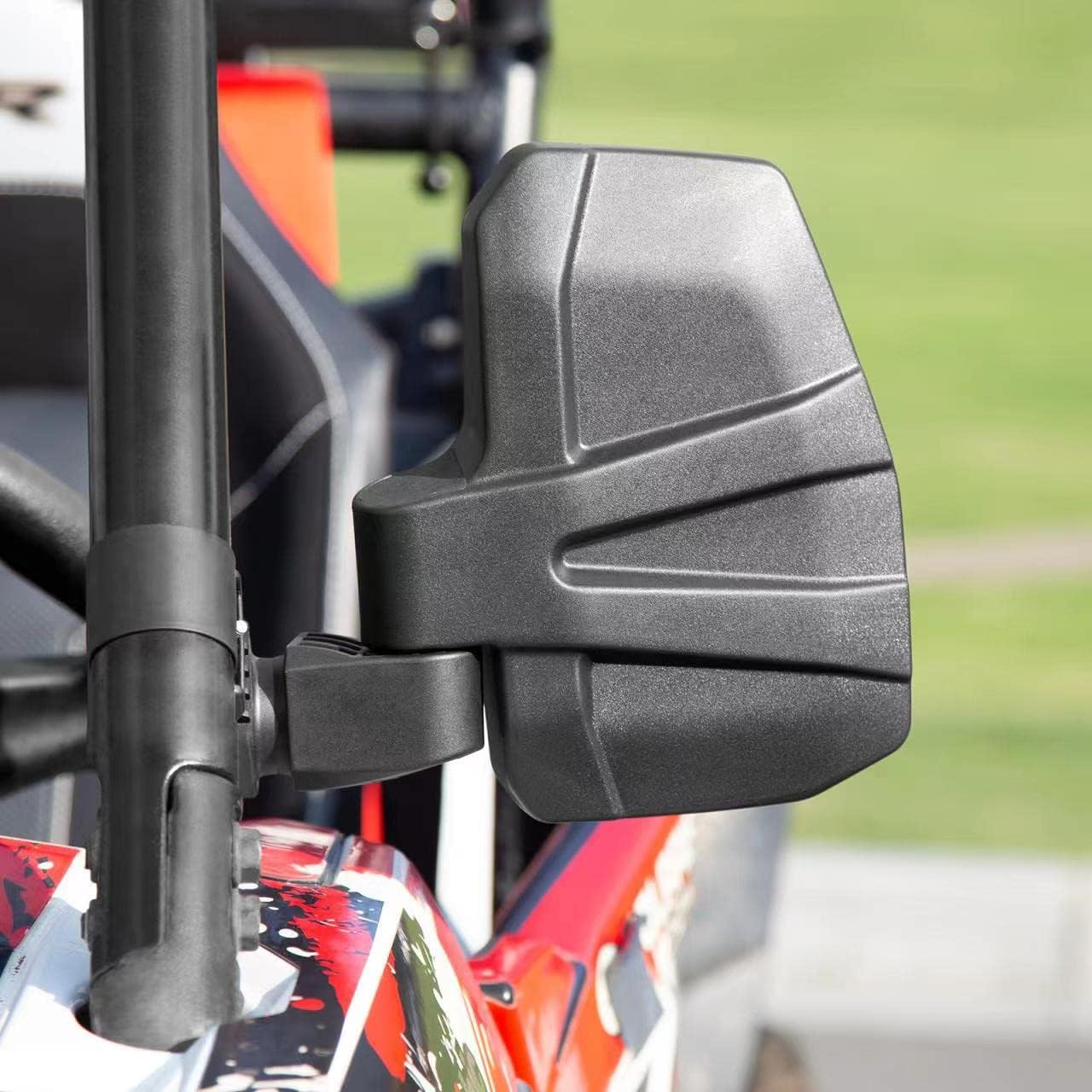 UTV Side Mirrors,You No Longer Need to Adjust by Hand,Innovative Automatic Reset Function,For 1.5"-2.0" Roll Cage,Compatible with Polaris Rzr,Can Am Maverick,Honda Pioneer Sxs,Kawasaki Mule image number 5