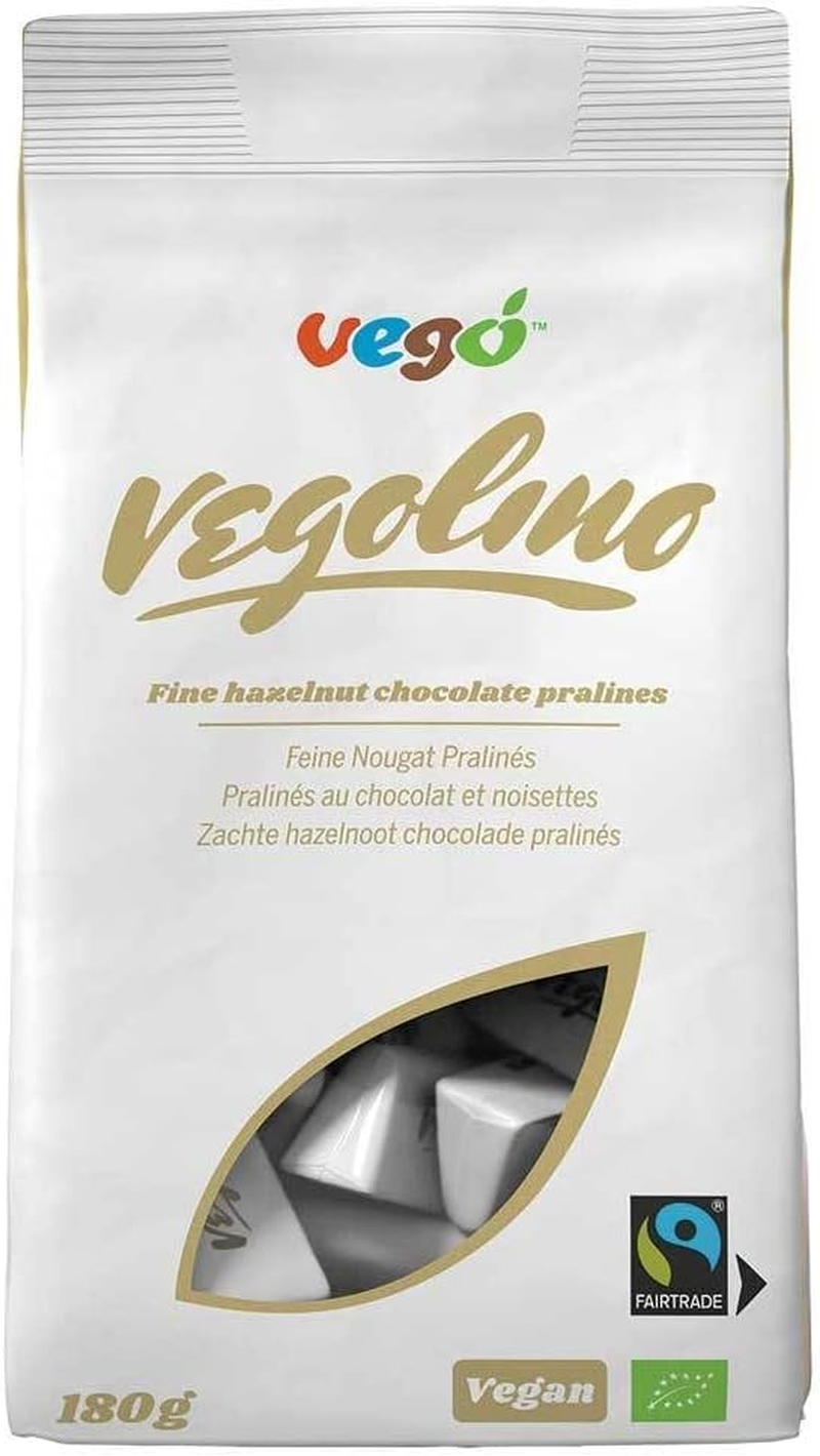Vego Vegolino Fine Hazelnut Chocolate Pralines 180 G image number 1