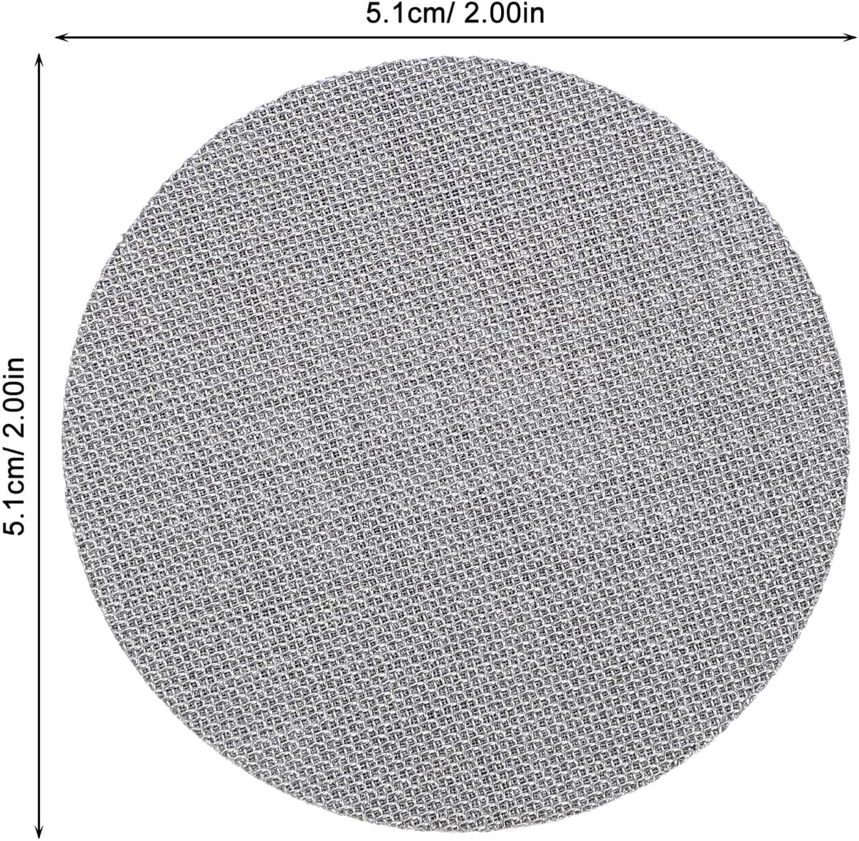 CLISPEED 4Pcs Thick Stainless Steel Espresso Puck Screen Coffee Filter Mesh for Portafilter Basket Reusable Metal Coffee Screen Dual Mesh for Home Office Travel image number 1