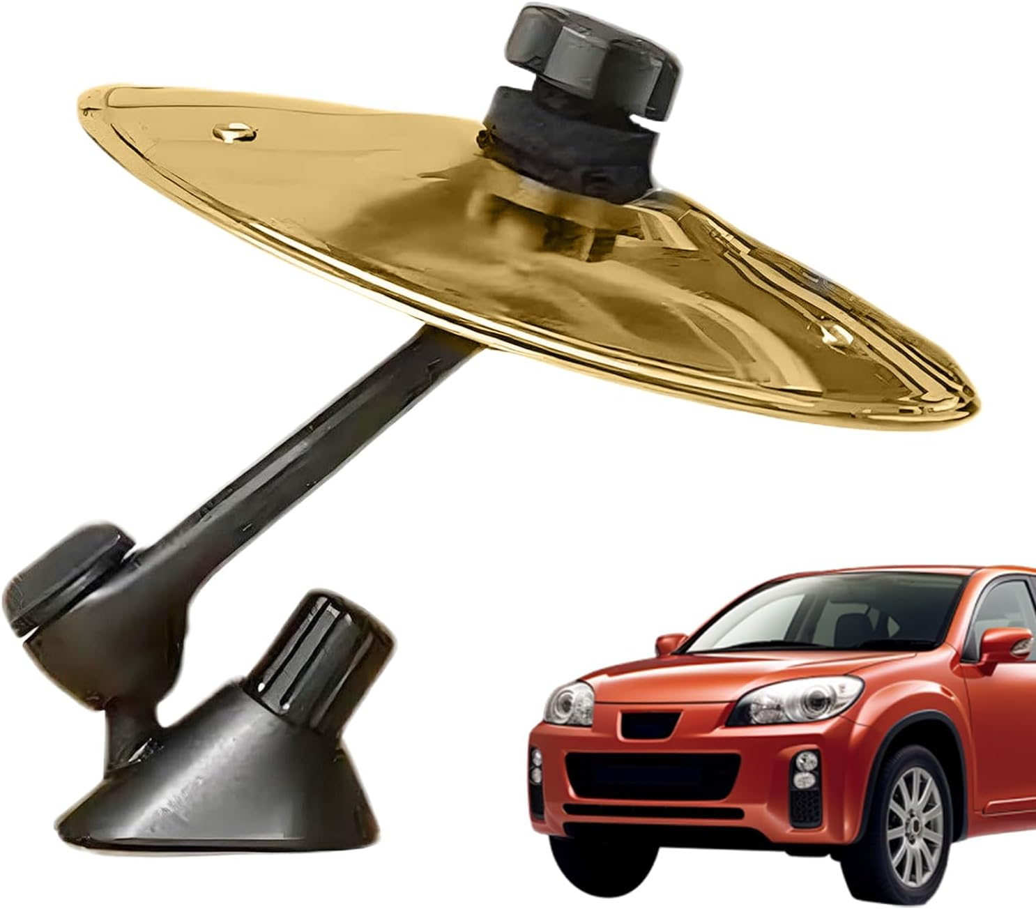 Drum for Car, Fun Air Vent Drum for Car, Music Decoration Percussion Instrument for Women Men Mountainous Terrain Highway Long-Distance Driving Travel - A image number 4